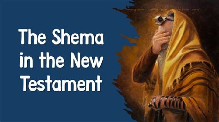 Is the Shema in the New Testament