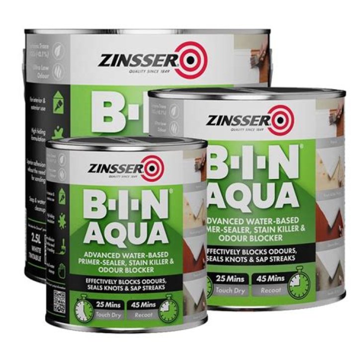 Is Zinsser BIN oil or water-based