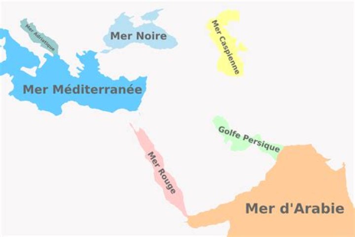 Quelles sont les 7 mers du monde
