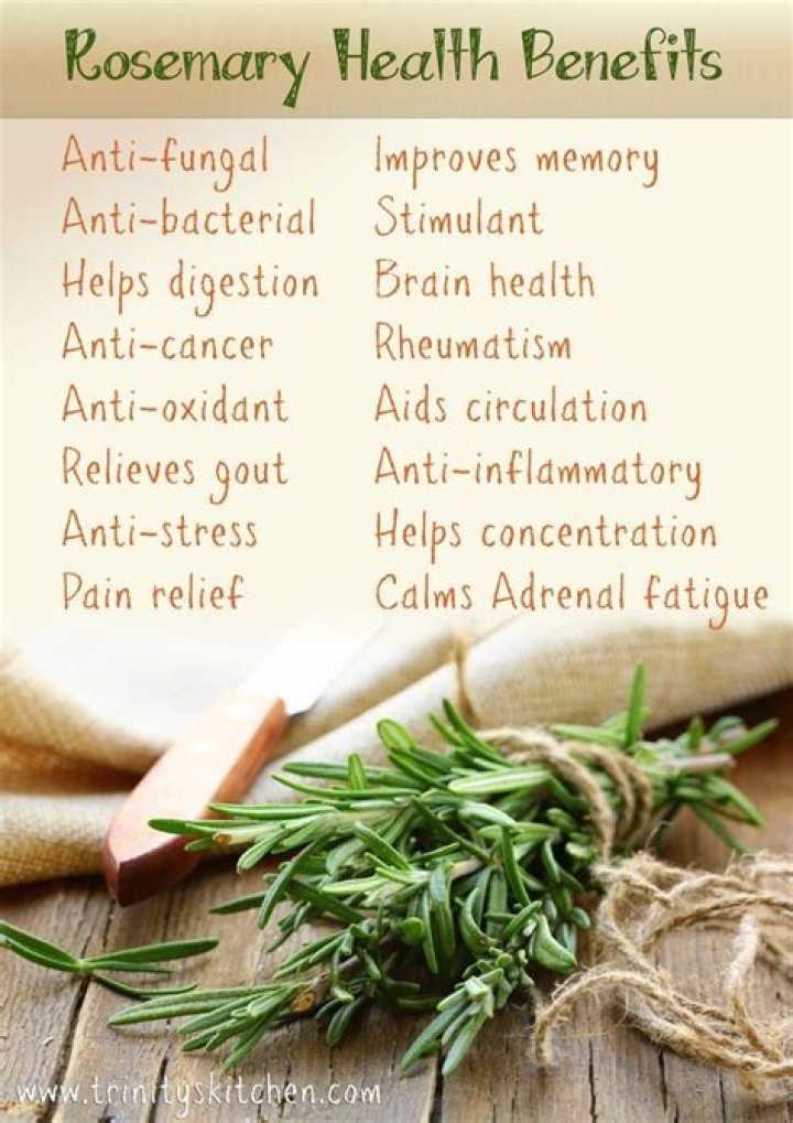 What are the benefits of rosemary