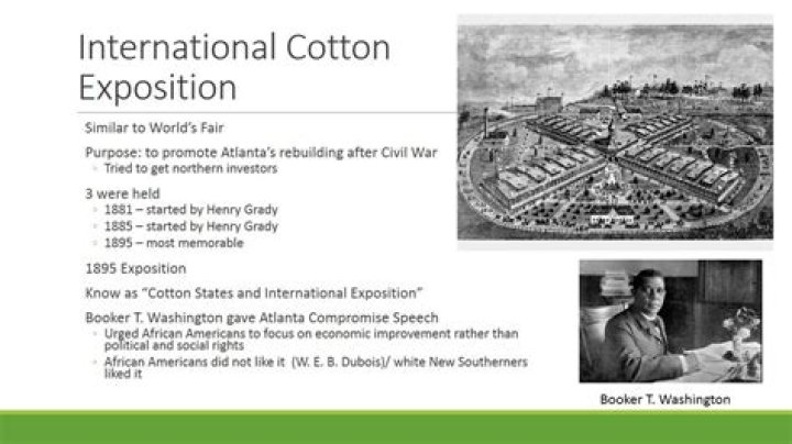 What did the cotton Exposition do