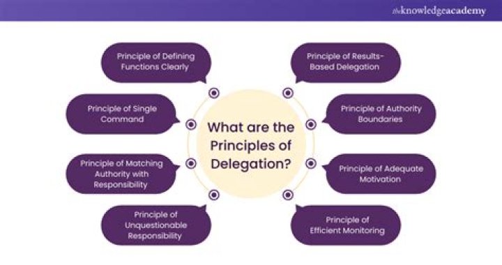 What does delegation of duty mean