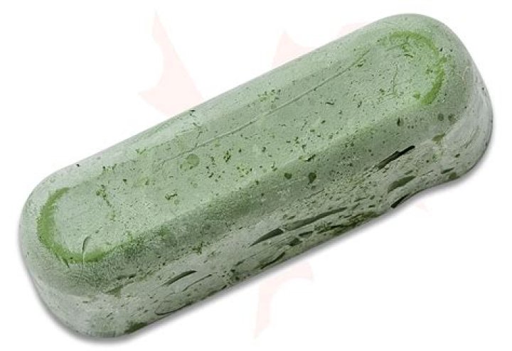 What grit is green strop compound