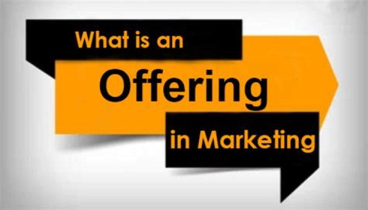 What is a market offering example