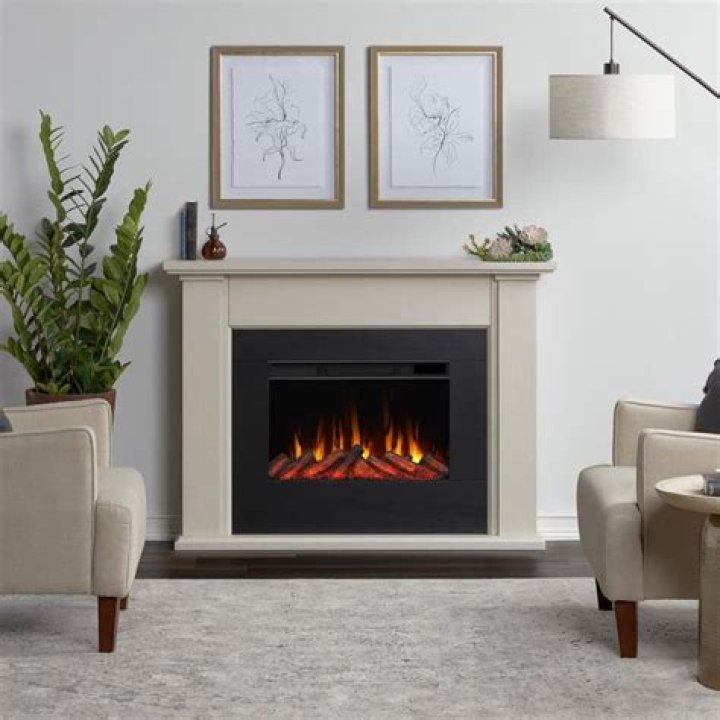 What is a real flame fireplace