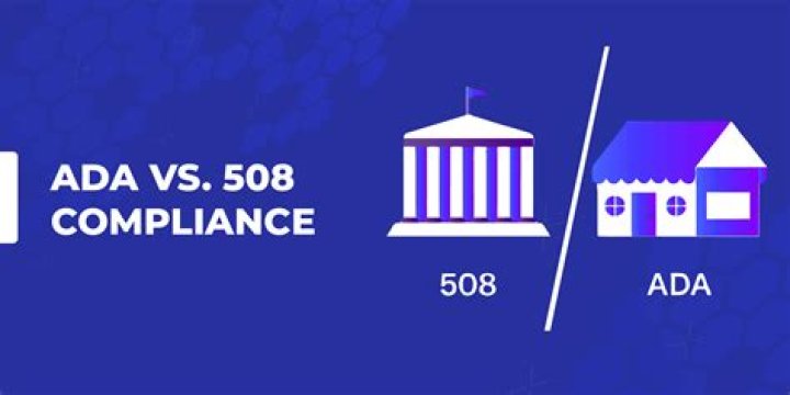 What is ADA and 508 compliance