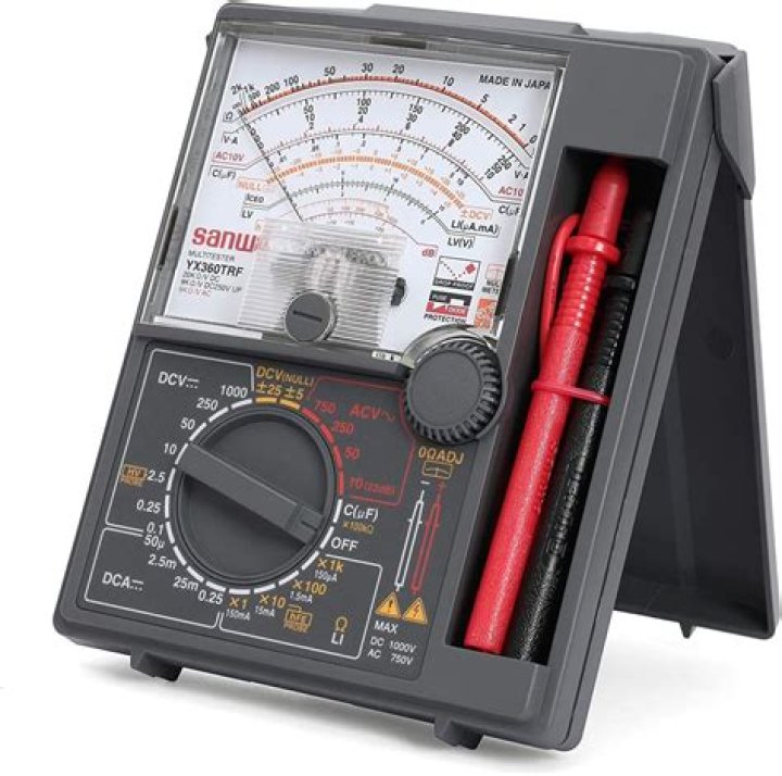 What is an analogue multimeter