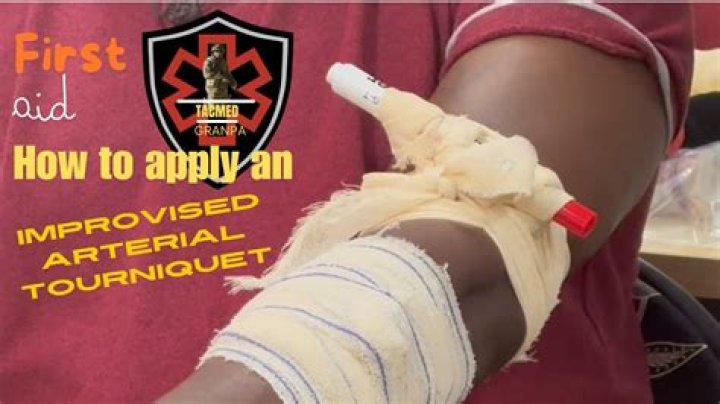What is an arterial tourniquet