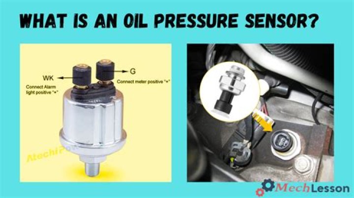 What is an oil pressure switch