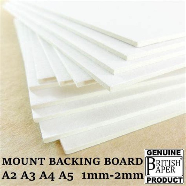 What is backing board used for