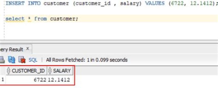 What is binary float in Oracle
