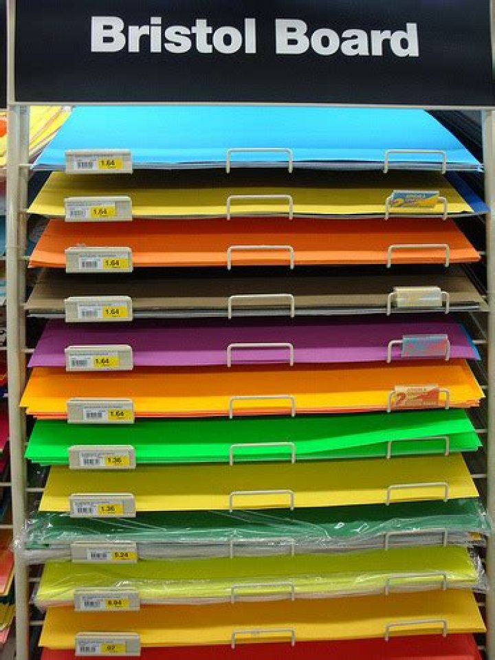 What is bristol board used for