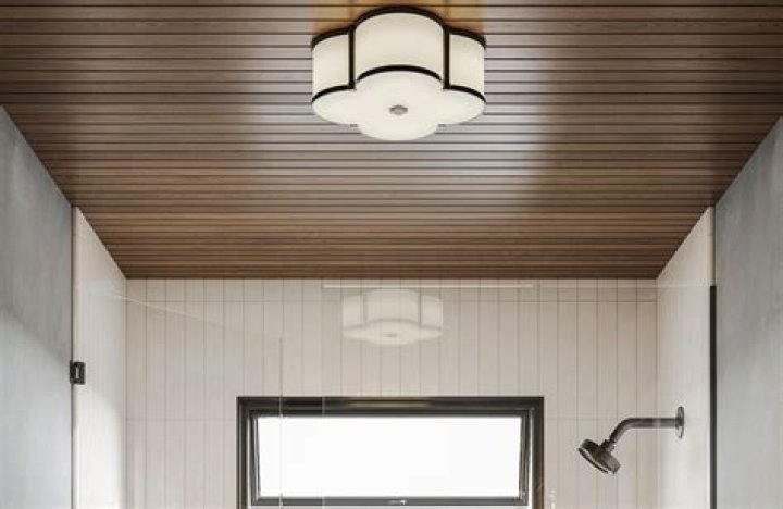What is flush mounted lighting