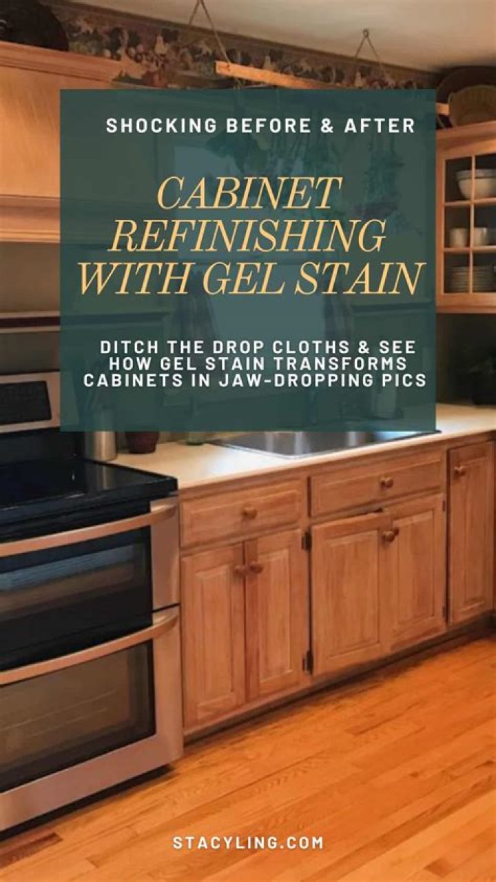 What is gel stain for cabinets