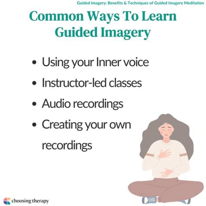 What is guided imagery example