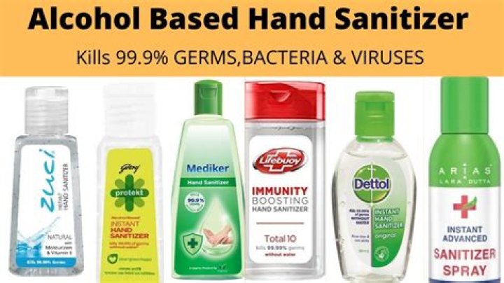 What is hand sanitizer made of