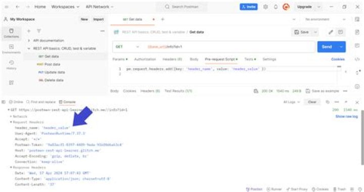What is header in post request