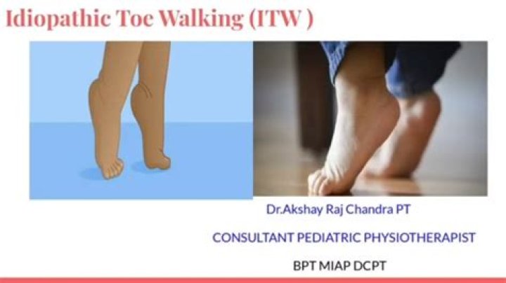 What is idiopathic toe walking
