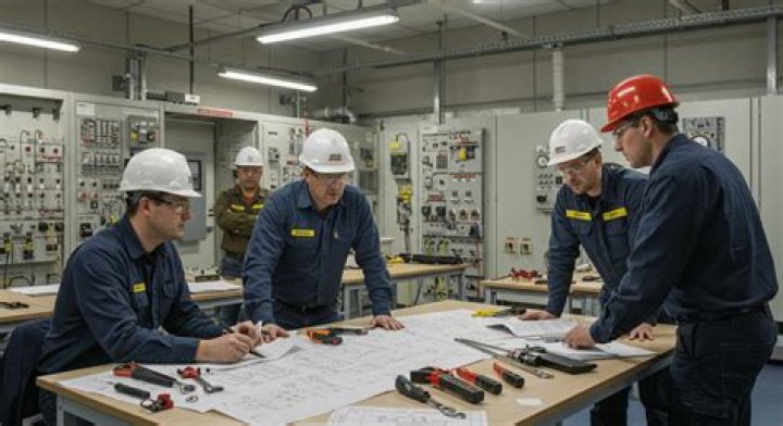 What is industrial electrician