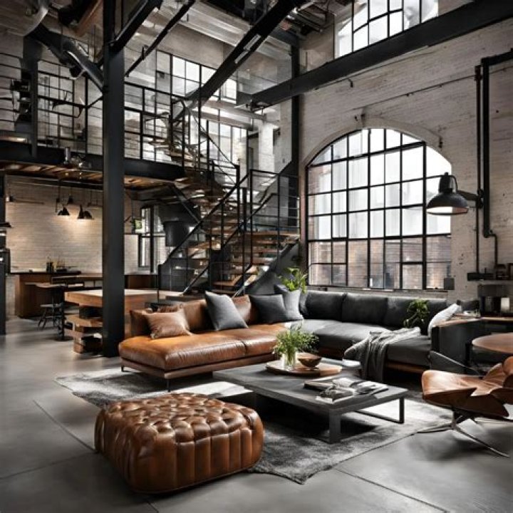 What is industrial style decor