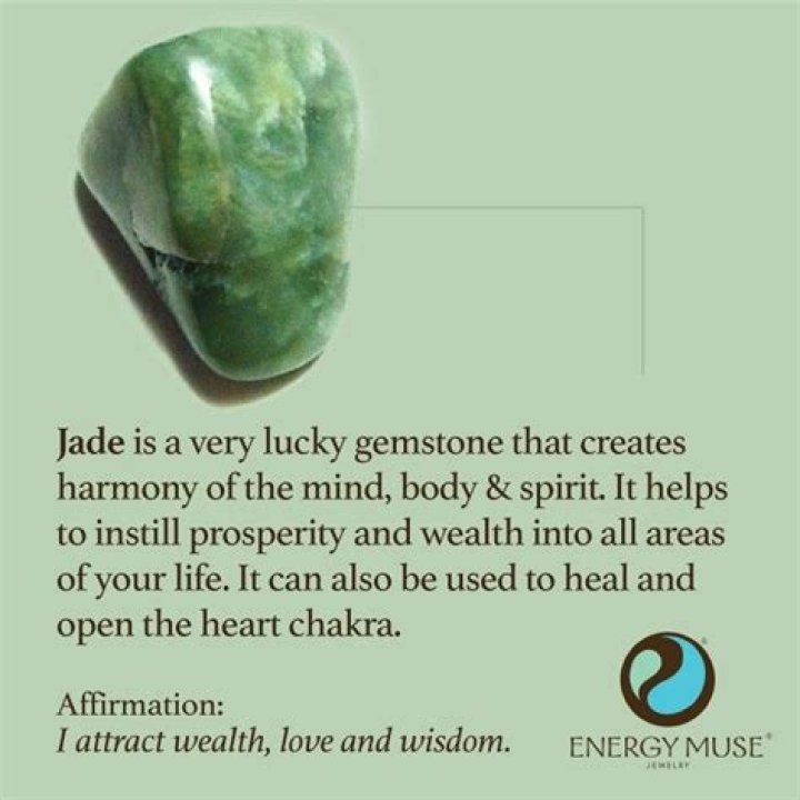 What is jade used for spiritually