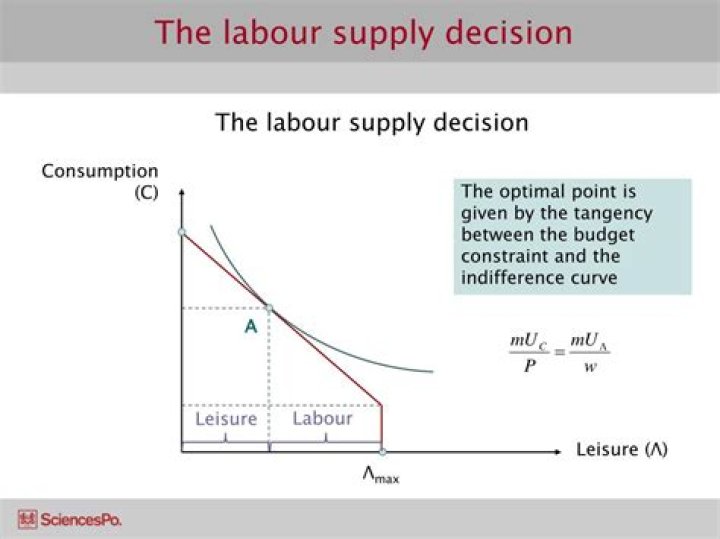 What is Labour supply decision
