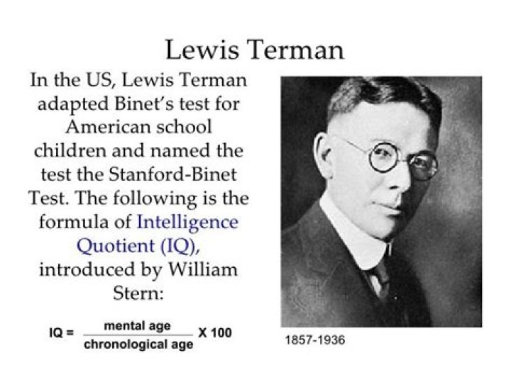 What is Lewis Terman known for