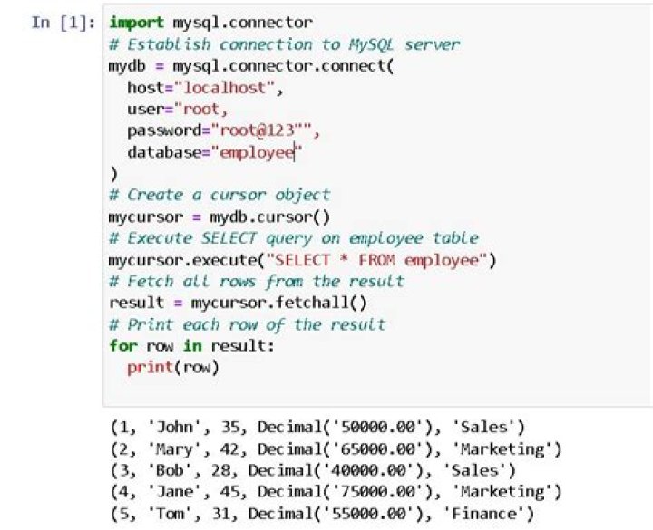 What is MySQL python connector