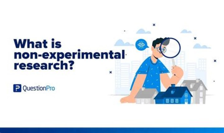 What is non-experimental study