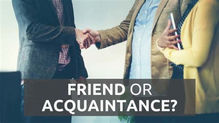 What is period of acquaintance
