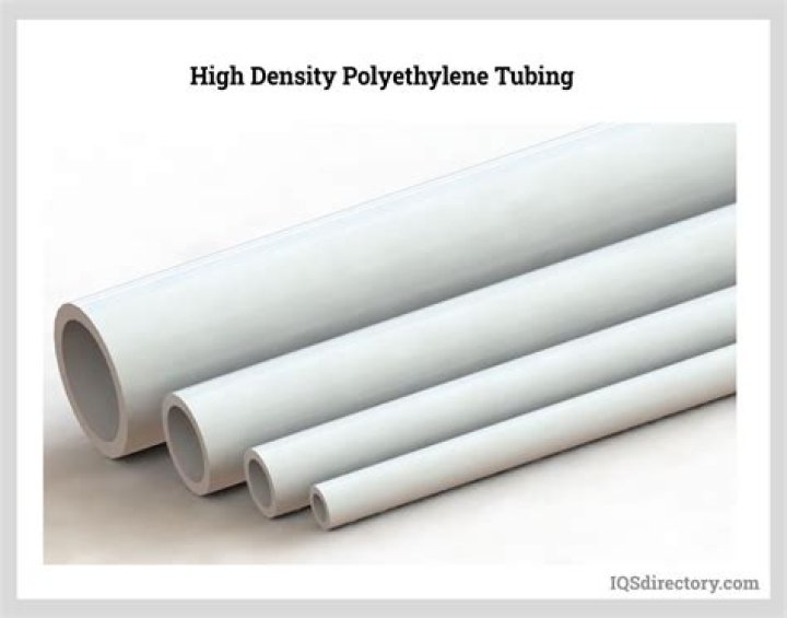 What is plastic tubing made of