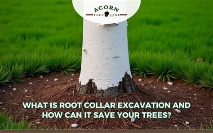 What is root collar excavation
