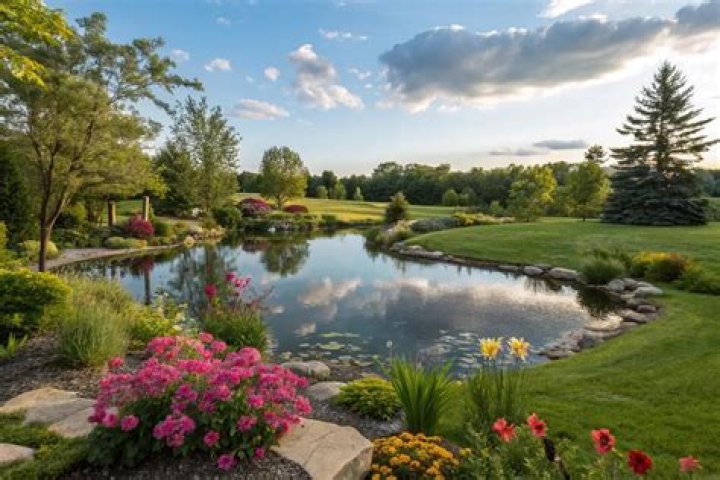 What plants look good near a pond